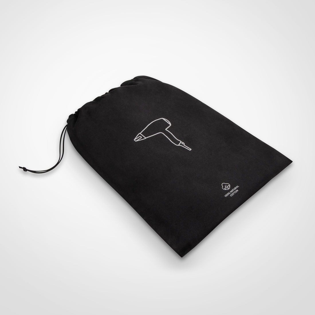 Black Cotton Pouch